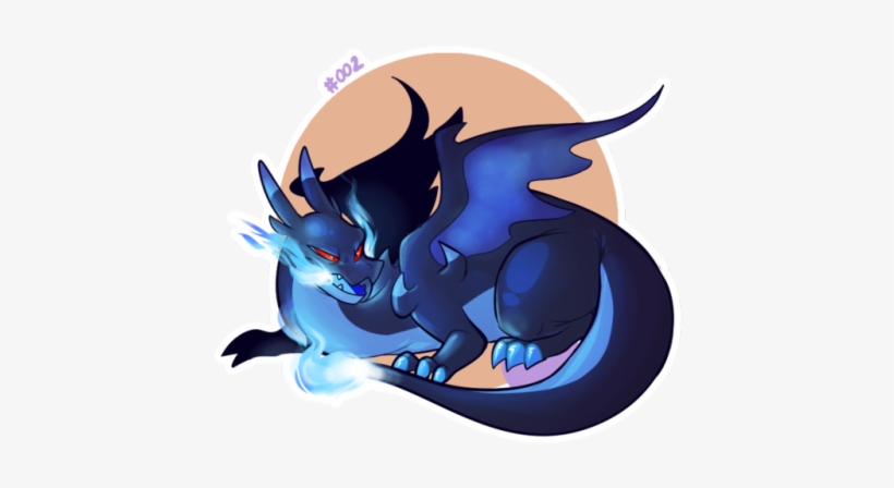 Mega Charizard X, transparent png