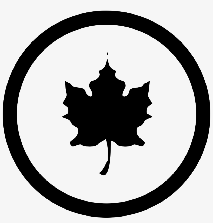 Canada Leaf Comments - Silver, transparent png