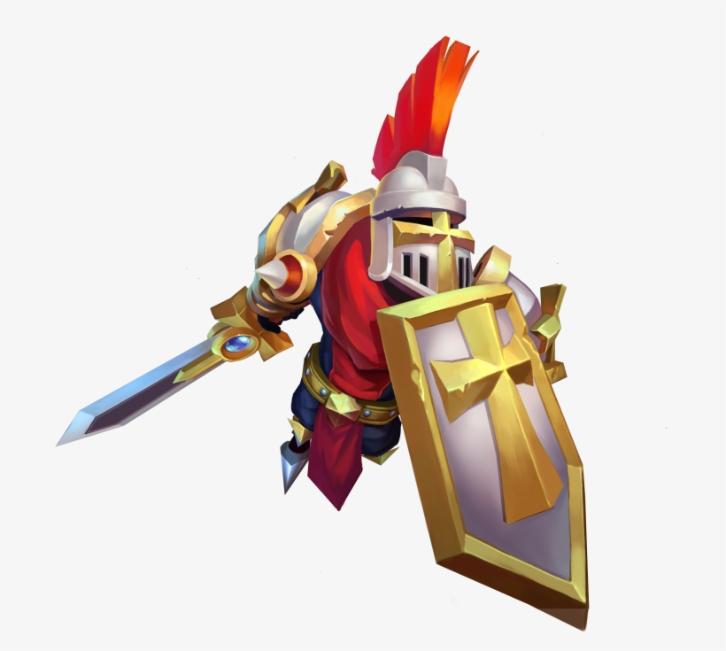 Yt Paladin Leap - Hero Paladin Castle Clash, transparent png