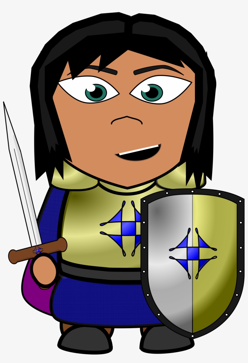 This Free Icons Png Design Of Chibi Paladin, transparent png