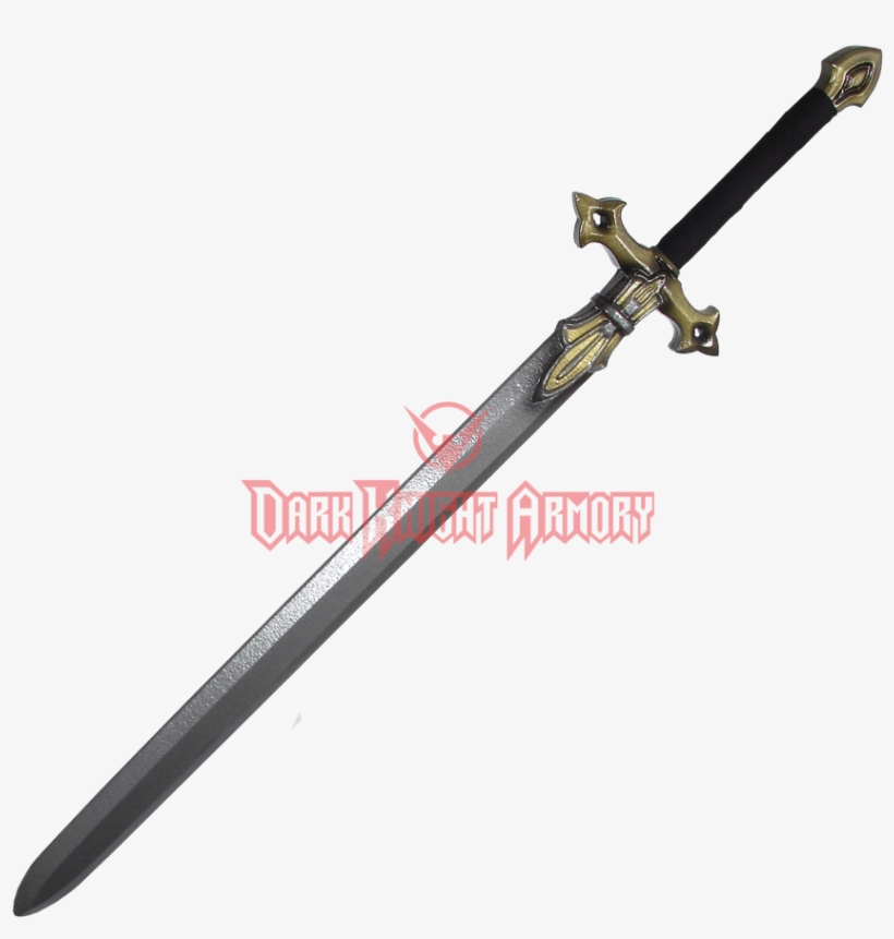 Medieval Paladin Larp Long Sword - Decorative Longsword, transparent png
