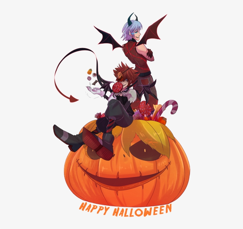 I Know Its Too Early For Halloween But - Soriku Halloween, transparent png