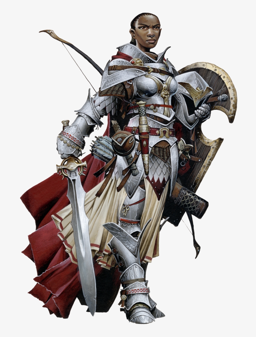 Paladin - Seelah - Pathfinder Paladin, transparent png
