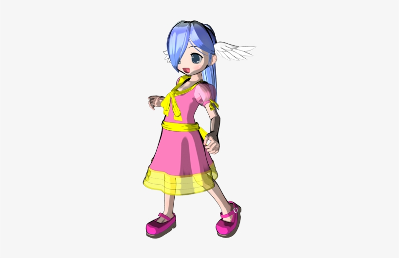 3d Anime Dolls Pngs - 卡通 女孩, transparent png