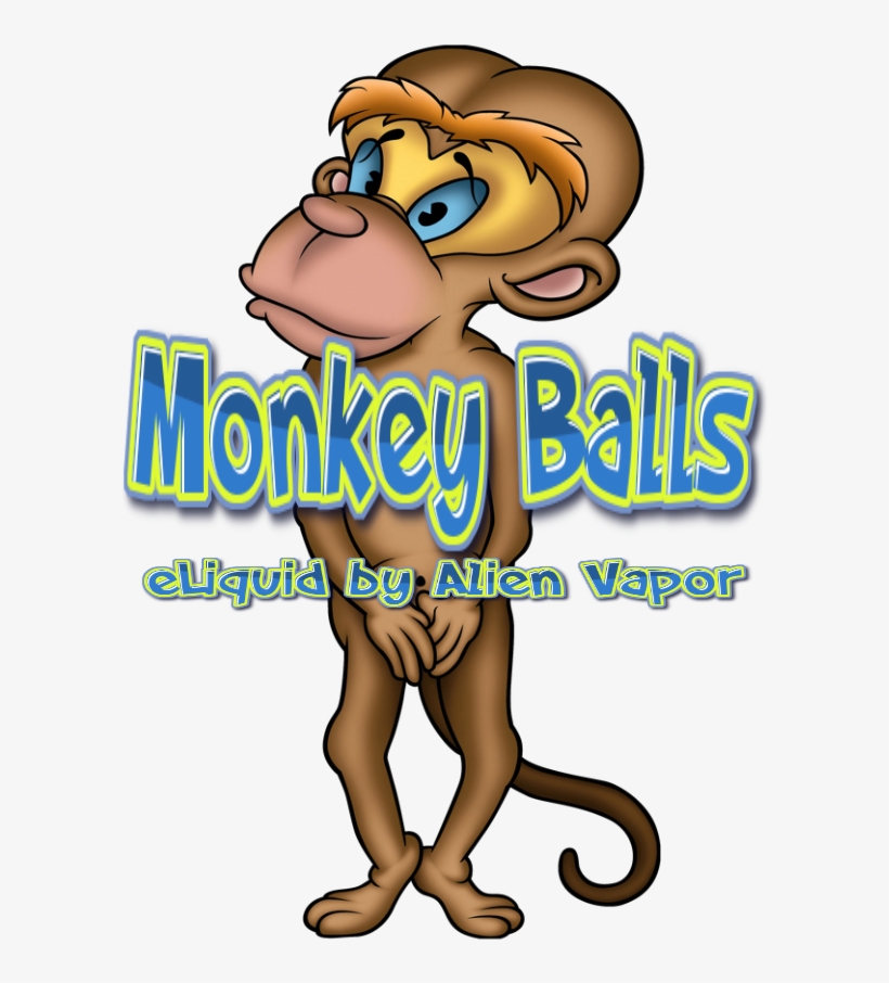 Buy Monkey Balls Sweet Flavor Vape E - Caramel, transparent png