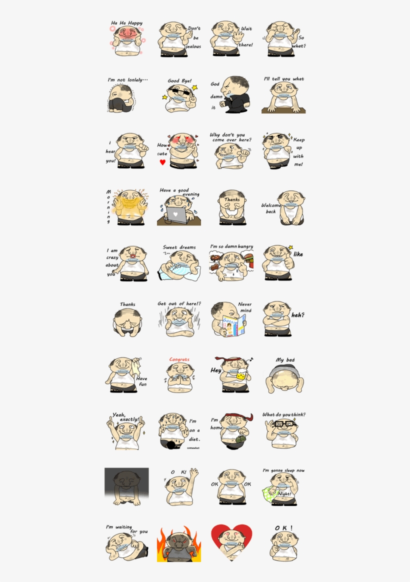 Gross And Cutie Old Farts, transparent png