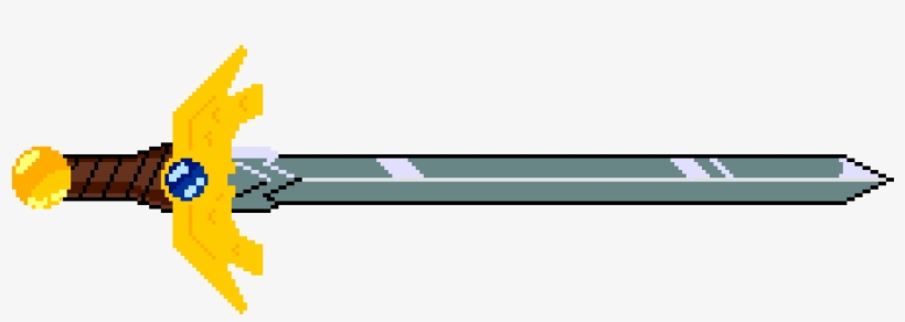 Adventure Time Sword Png - Minecraft, transparent png