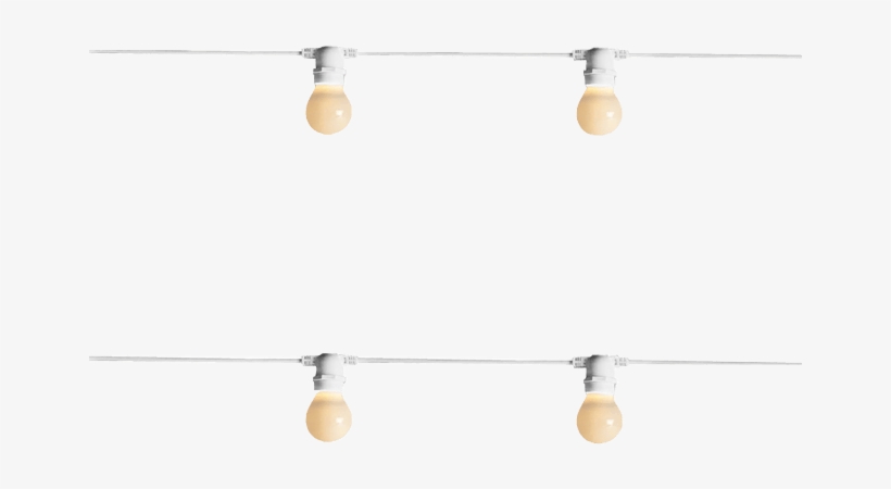 White String Light - Earrings, transparent png