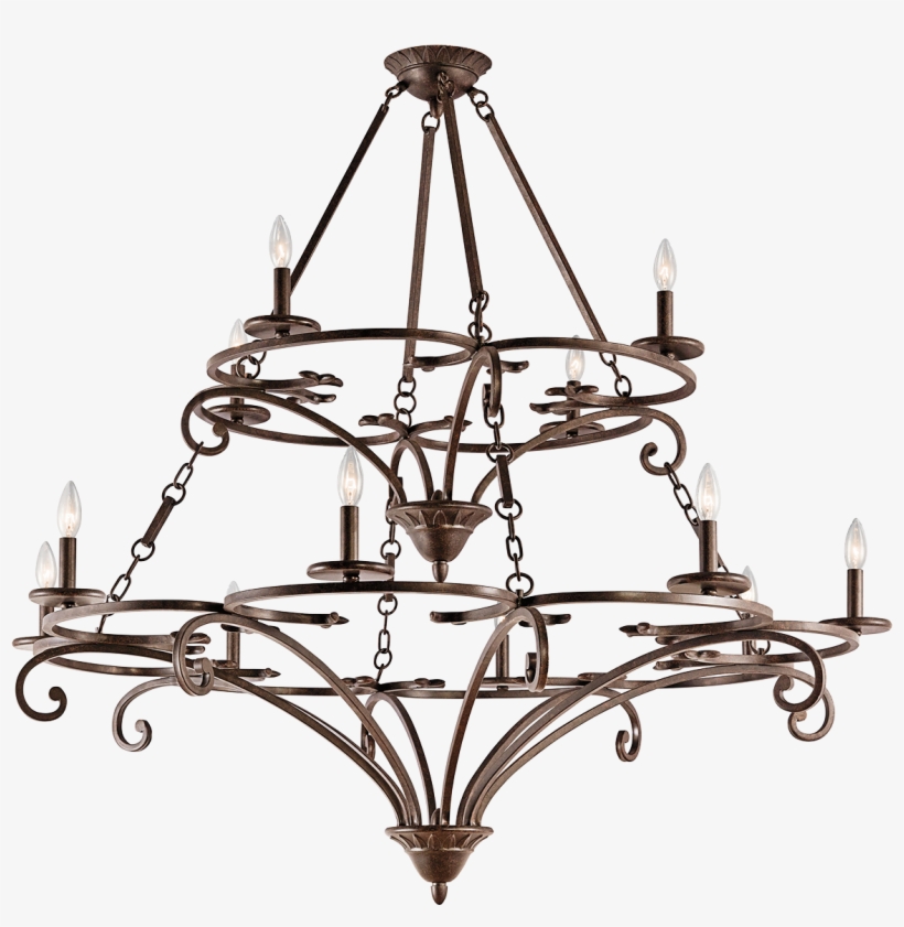 Kichler Lighting 43779 Caldella 12 Light Chandelier,, transparent png