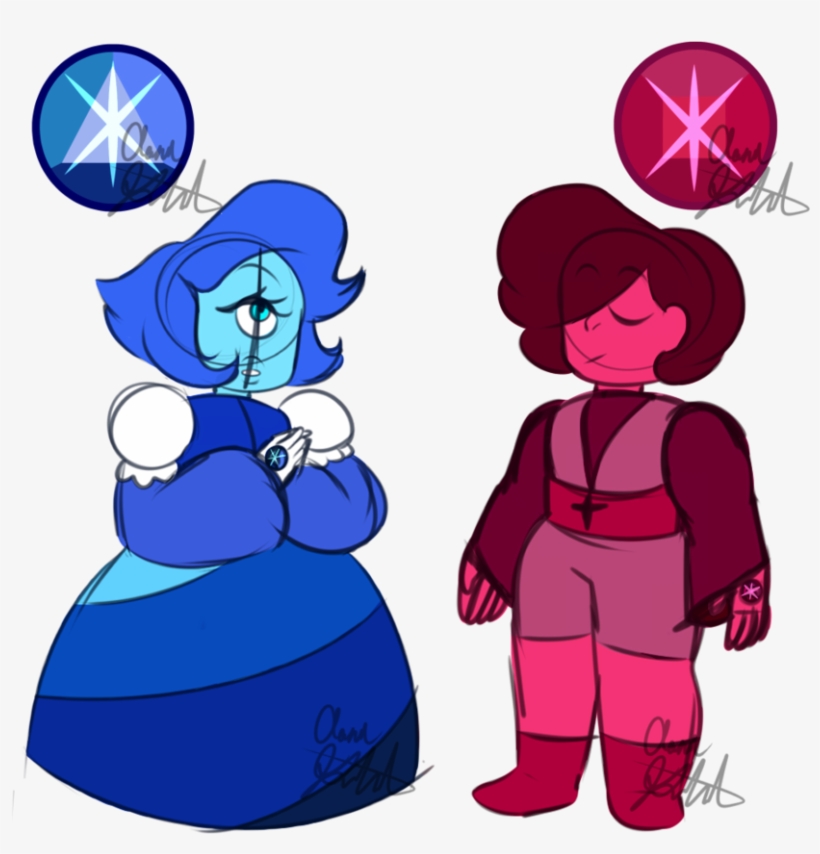 Star Sapphire And Star Ruby By Aaron - Star Sapphire And Star Ruby, transparent png