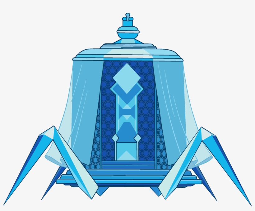 Steven Universe Blue Diamond's Palanquin, transparent png
