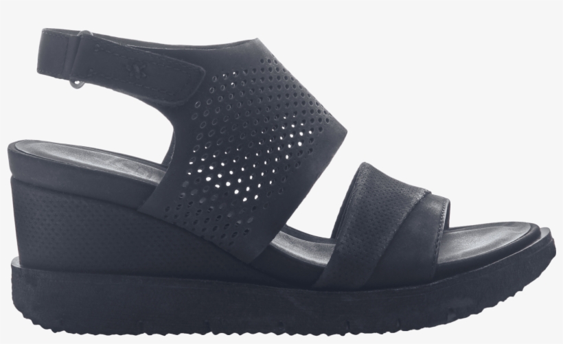 Womens Light Weight Sandal Wedge Milky Way In Black - Wedge, transparent png