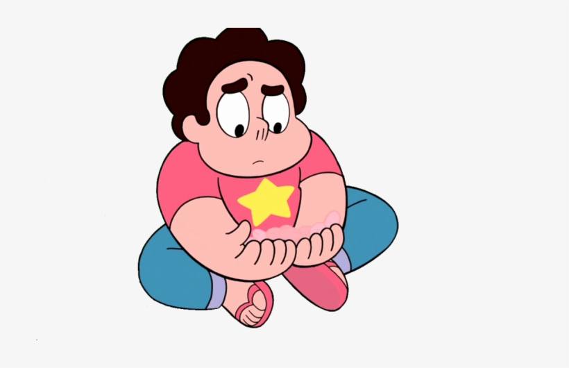 Steven Universe Looking His Hands - Steven Universe Steven Png, transparent png