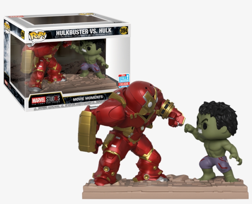 Marvel - Hulkbuster Vs Hulk Funko Pop, transparent png