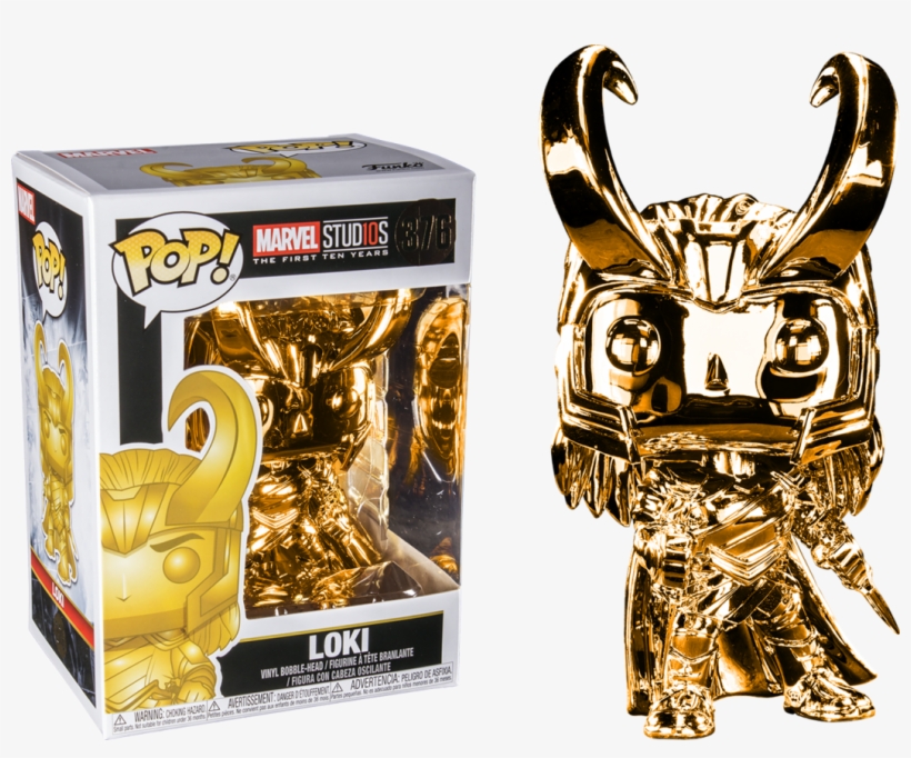 Marvel Studios 10 Years Loki Chrome - Marvel Studios 10 Loki, transparent png