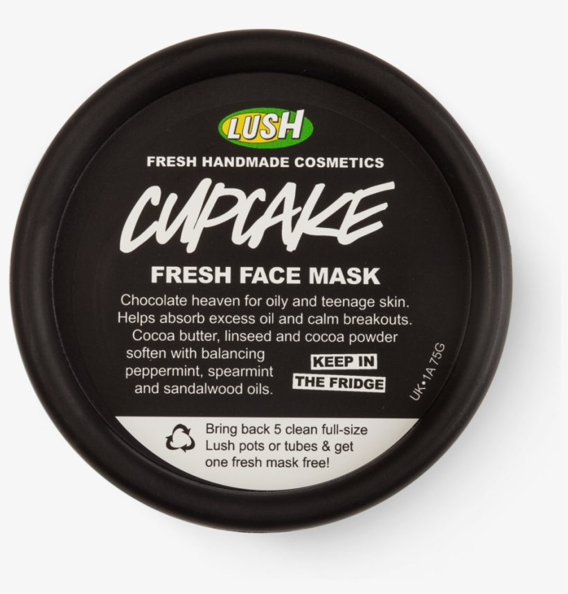 Pinterest Shop - Lush Cupcake Face Mask, transparent png