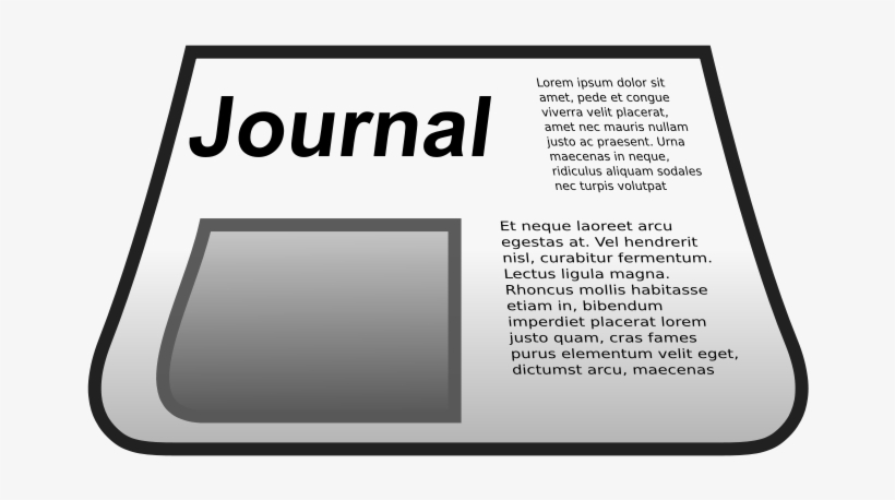 Journal ] - News Paper, transparent png