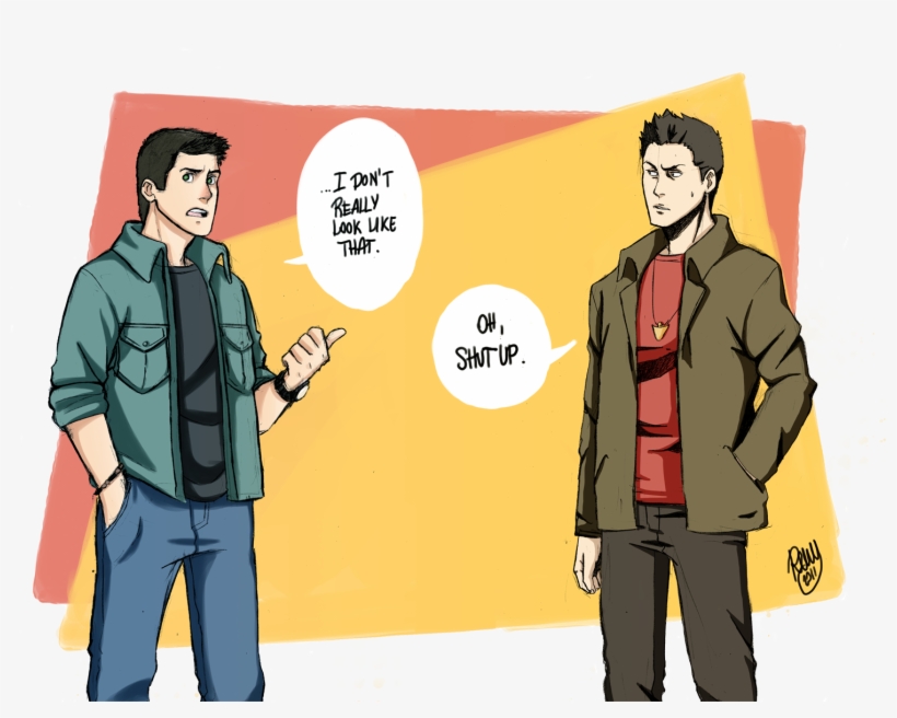 Dean Vs Anime Dean 8d By ~rennyskywalker On Deviantart - Supernatural, transparent png