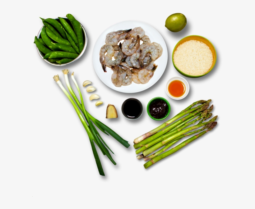 Shrimp & Asparagus Fried Rice - Side Dish, transparent png
