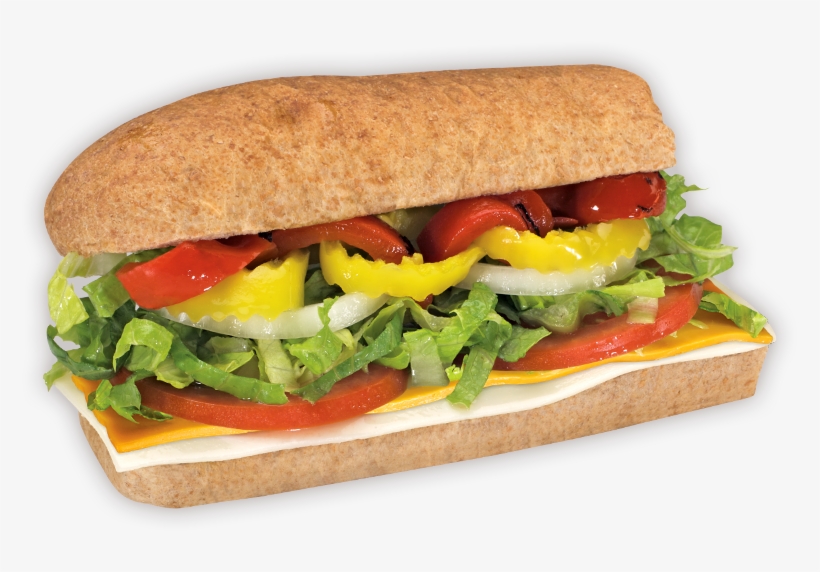 Veggie & Cheese - Veggie And Cheese Sub, transparent png