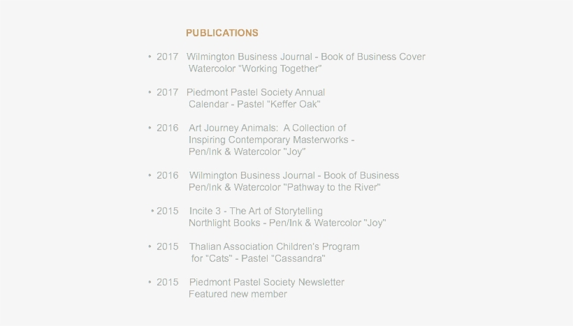 Publications • 2017 Wilmington Business Journal - Watercolor Painting, transparent png