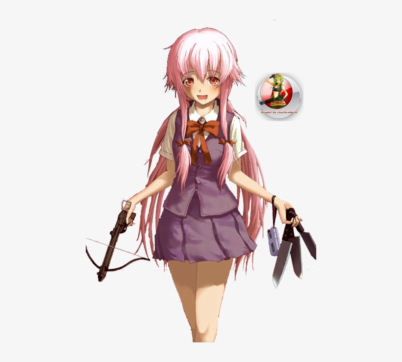 Yuno Gasai Mirai Niki-2 - Yuno Gasai, transparent png