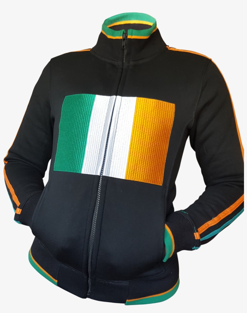 Ireland Flag Jacket - Jacket, transparent png