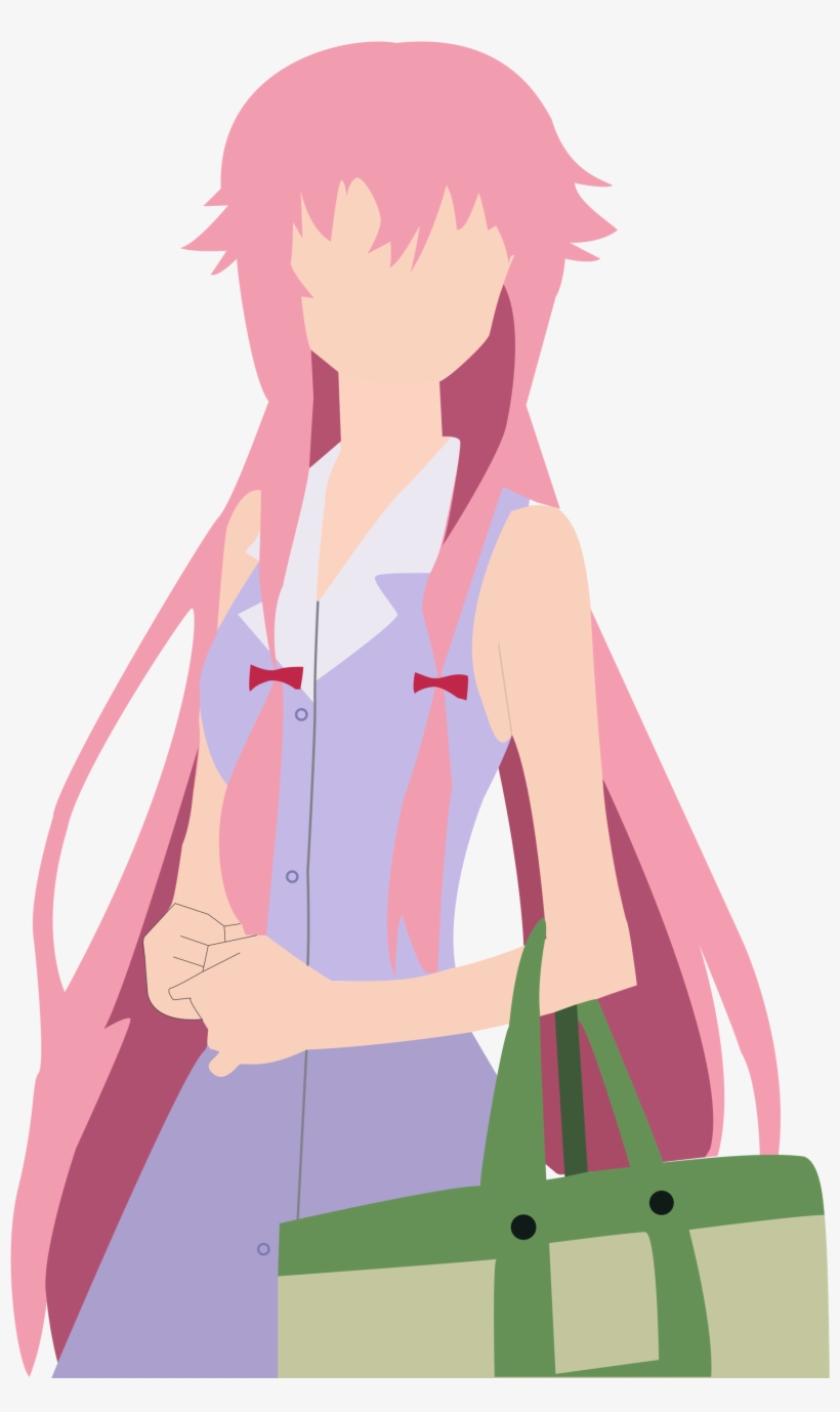 Open - Yuno Gasai Png, transparent png