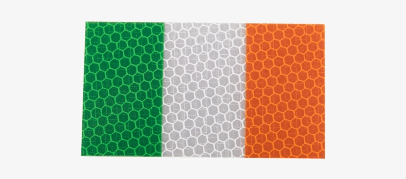 Irish Flag - Hiviz - Patchpanel - Canada Flag - Grey - Hiviz, transparent png