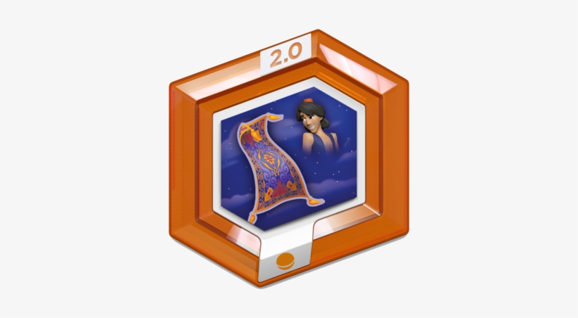 Aladdin's Magic Carpet Disk - Disney Infinity 2.0: Originals Power Disc Pack, transparent png