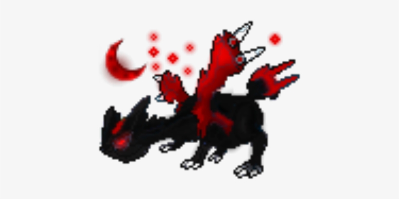 Blood-moon Kyurem - Infernal Kyurem Project Pokemon, transparent png
