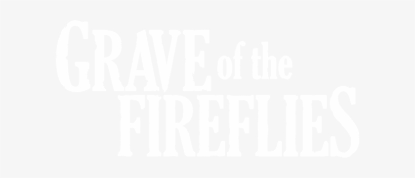 Title Grave Of The Fireflies - Hotaru No Haka Anime, transparent png
