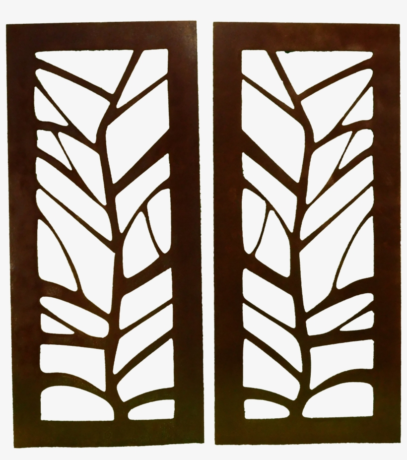 Abstract Panel 2pc - Zen Cart, transparent png