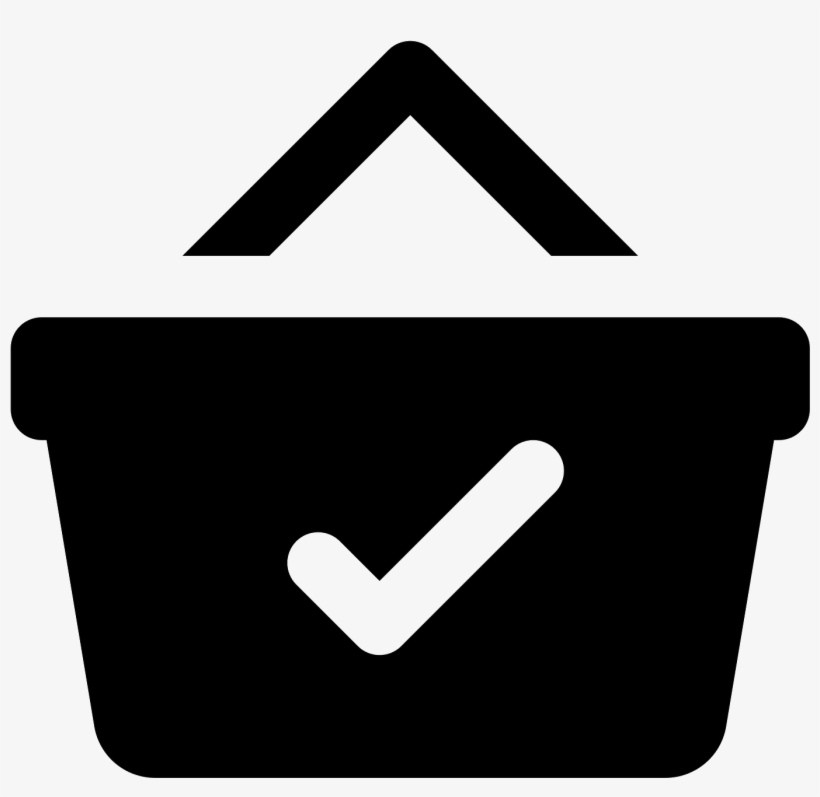 A Paid Icon Is Shown With A Hand Basket That You Go - Shopping Mall, transparent png