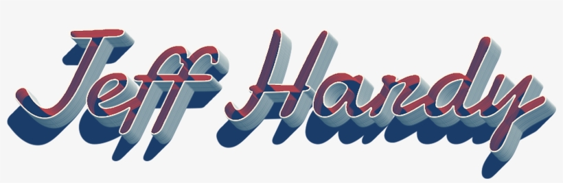 Jeff Hardy 3d Letter Png Name - John Cena Name, transparent png