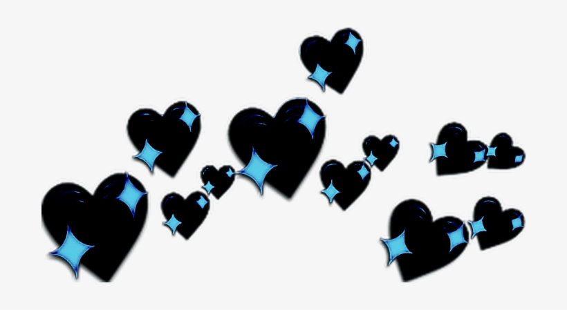 #heartslove #crown - Purple Photobooth Hearts, transparent png