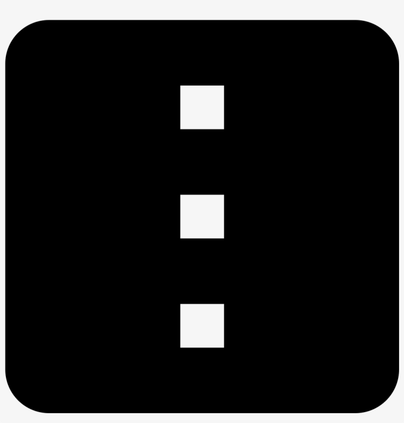 Menu Squared Icon - Illustration, transparent png