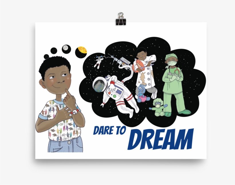 Dare To Dream Wall Art - Addison Captain Brown Backpack, transparent png