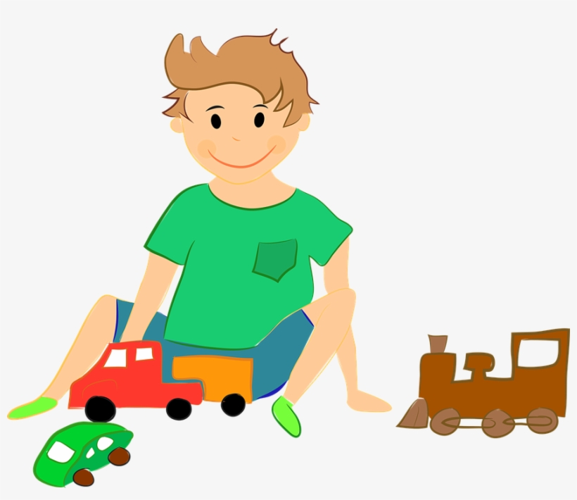 Playspace - Boy Playing Cartoon Png, transparent png