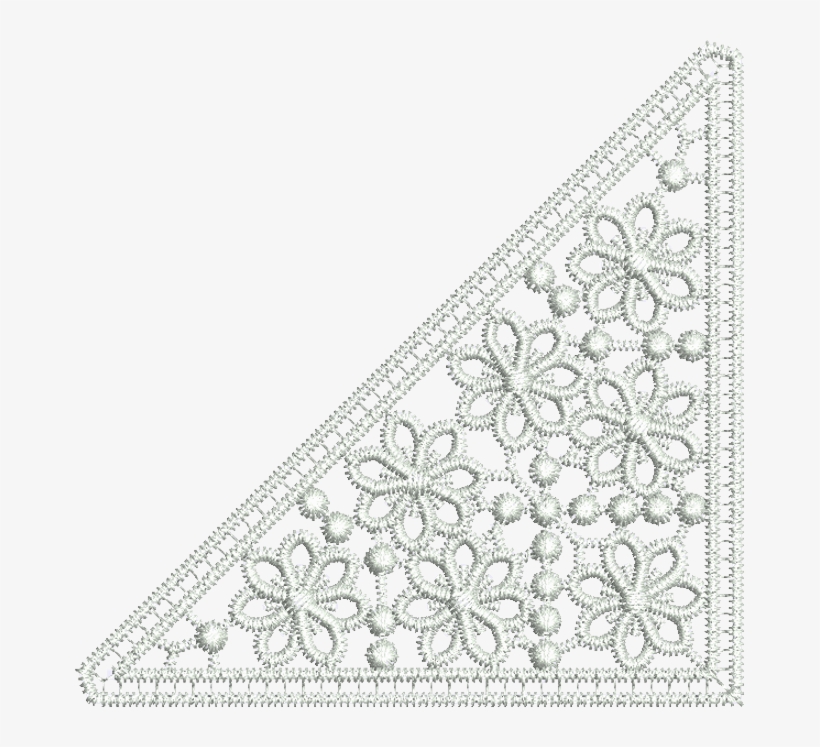 Flower Lace Insert - .net, transparent png