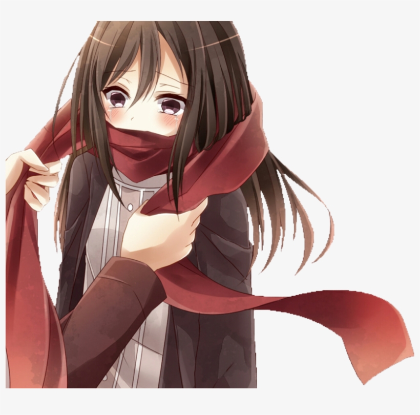 397 Images About 🔫 Shingeki No Kyojin 🔫 On We Heart - Attack On Titan Red Scarf, transparent png