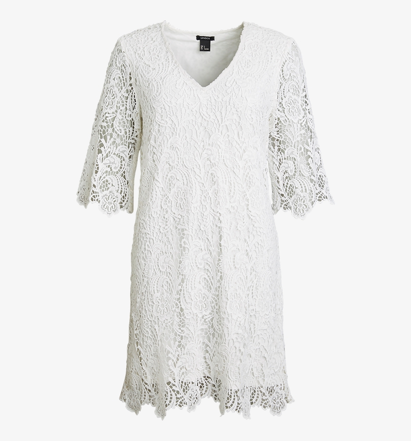 Lace Dress White - Šaty Bílá, transparent png