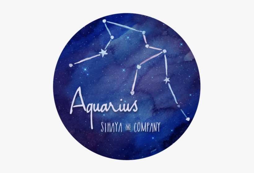 Zodiac Collection - Aquarius - Zodiac, transparent png