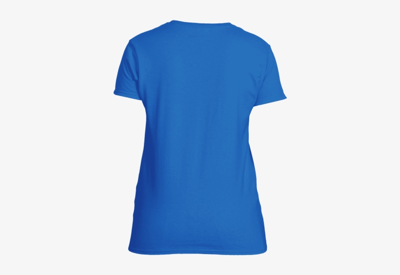 G200ladies Sapphire Side2 - Fruit Of The Loom Blue Back, transparent png