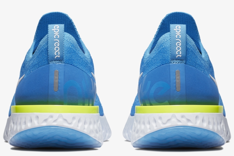 Men's Epic React Flyknit Running Shoe, transparent png