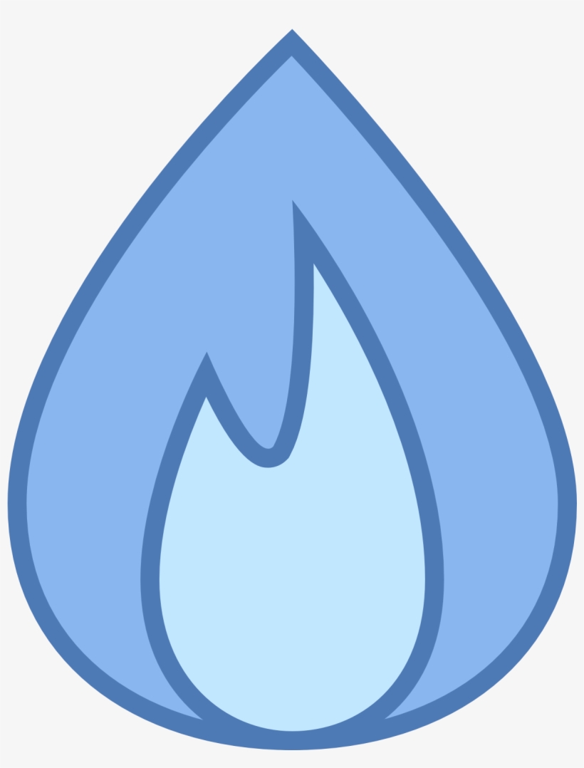 This Is A Logo Of A Singular Flame - Logo Gas Flame, transparent png