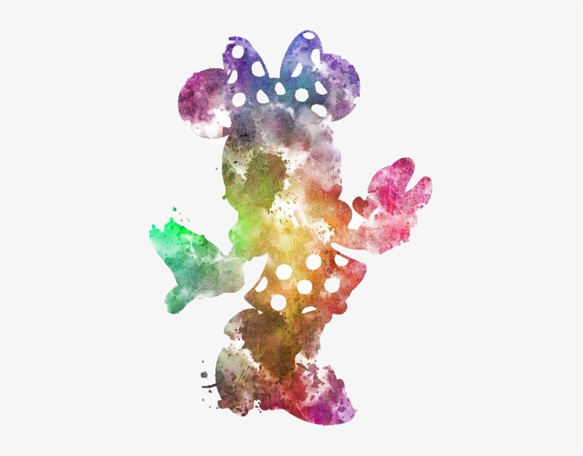 Reportar Abuso - Minnie Mouse Art Print, transparent png