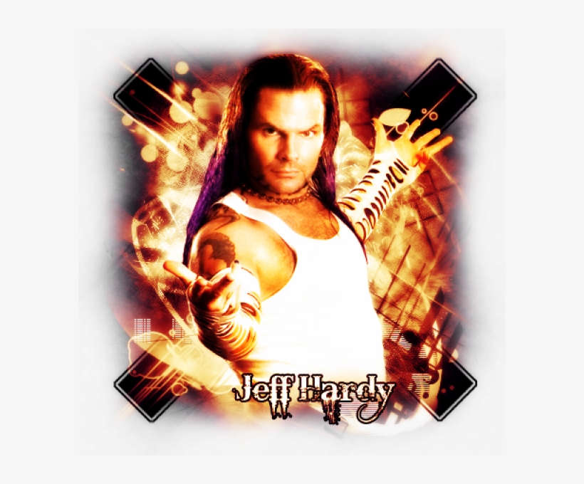 Jeff Hardy - Jeff Hardy Wwe Collector Card, transparent png