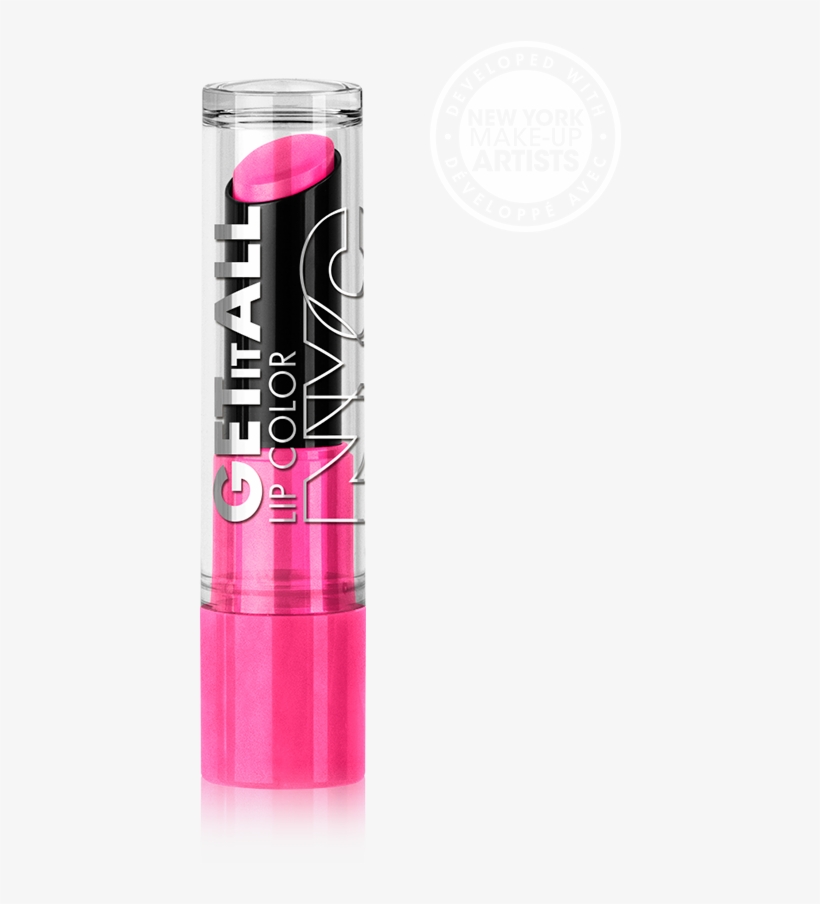 Nyc - Get It All Lip Color Terrificoral - 0.13 Oz., transparent png