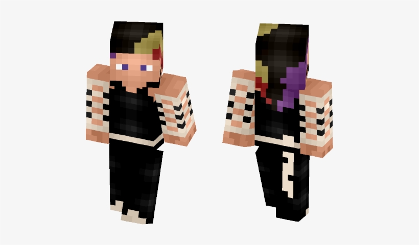 Install Jeff Hardy Skin Instruction - Minecraft, transparent png